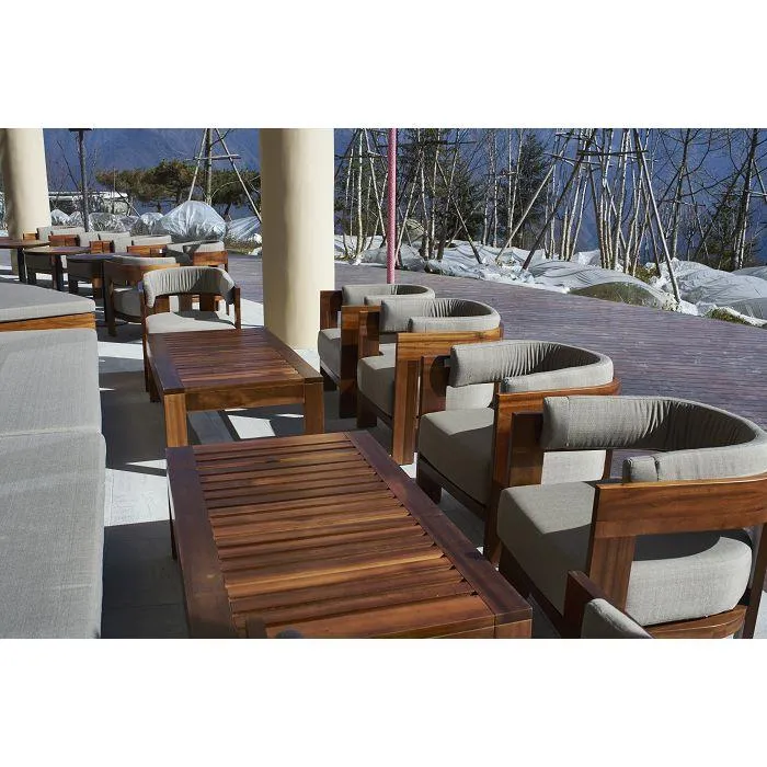 Hotel Wooden Outdoor Table